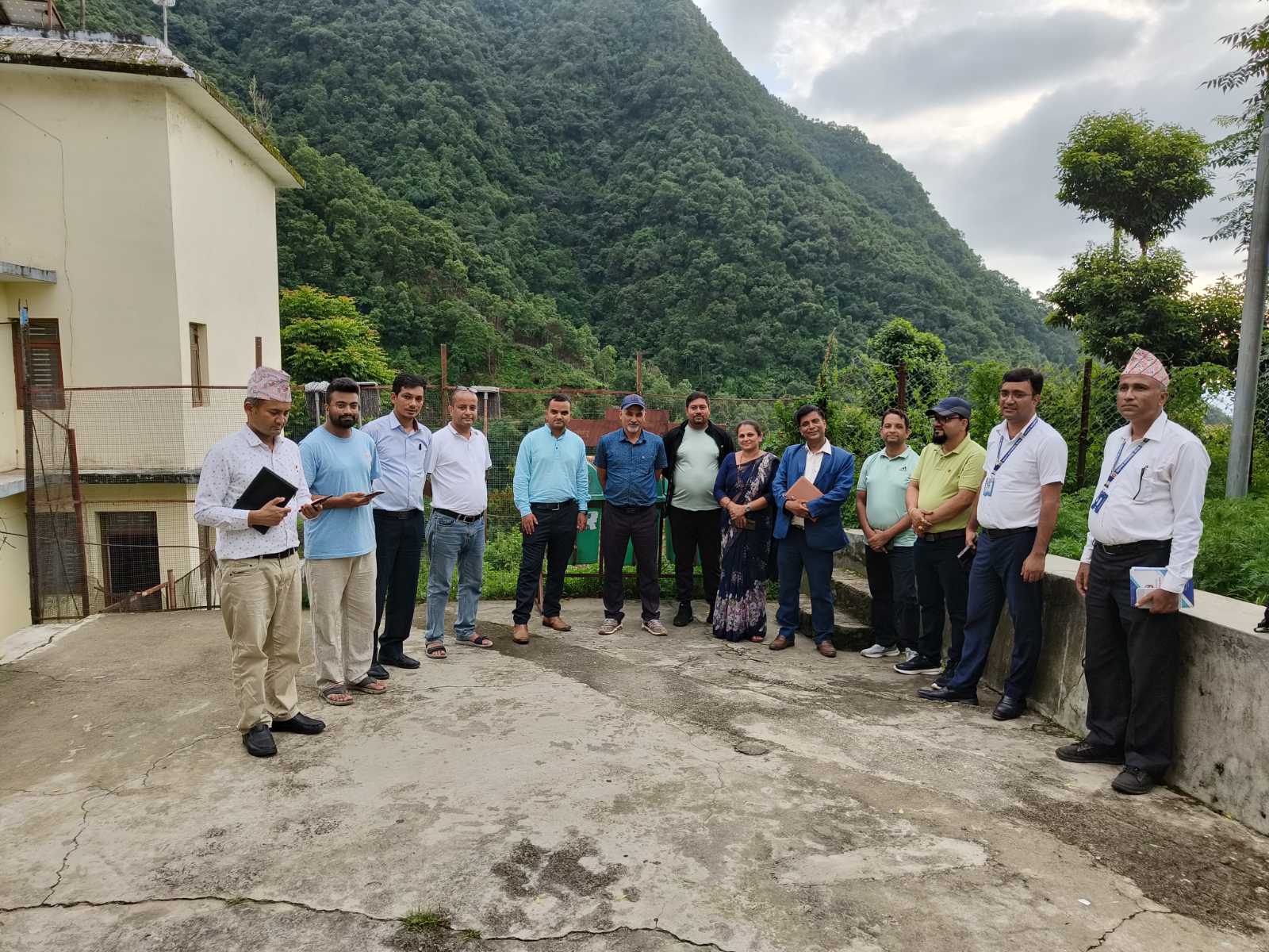 आँपपिपल अस्पताल, गोरखाको अनुगमन तथा भ्रमण सम्पन्न ।