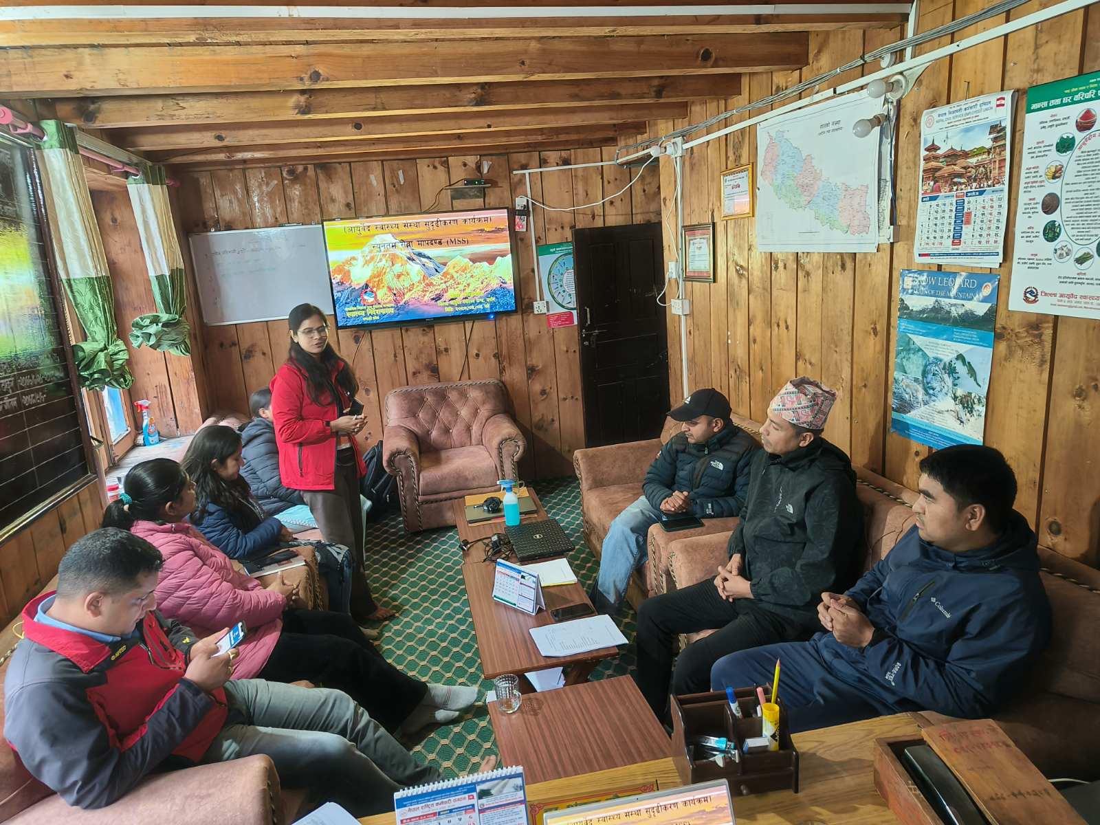 जिल्ला आयुर्बेद स्वास्थ्य केन्द्र, मनांगको न्युनतम सेवा मापदण्ड (MSS) कार्यक्रम सम्पन्न।