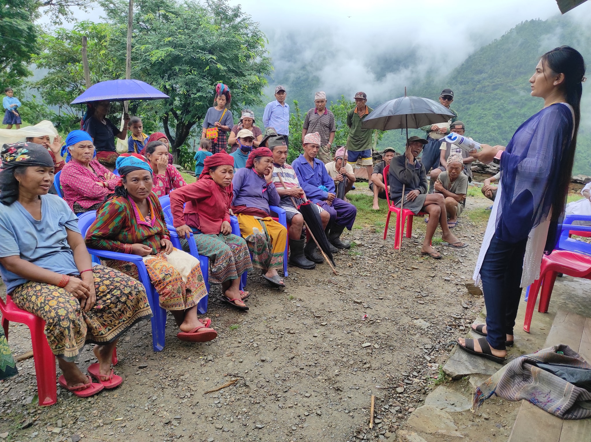 डेंगु रोगबारे जानकारी तथा राेकथामका उपाय सम्बन्धि जनचेतनामूलक कार्यक्रम सम्पन्न ।