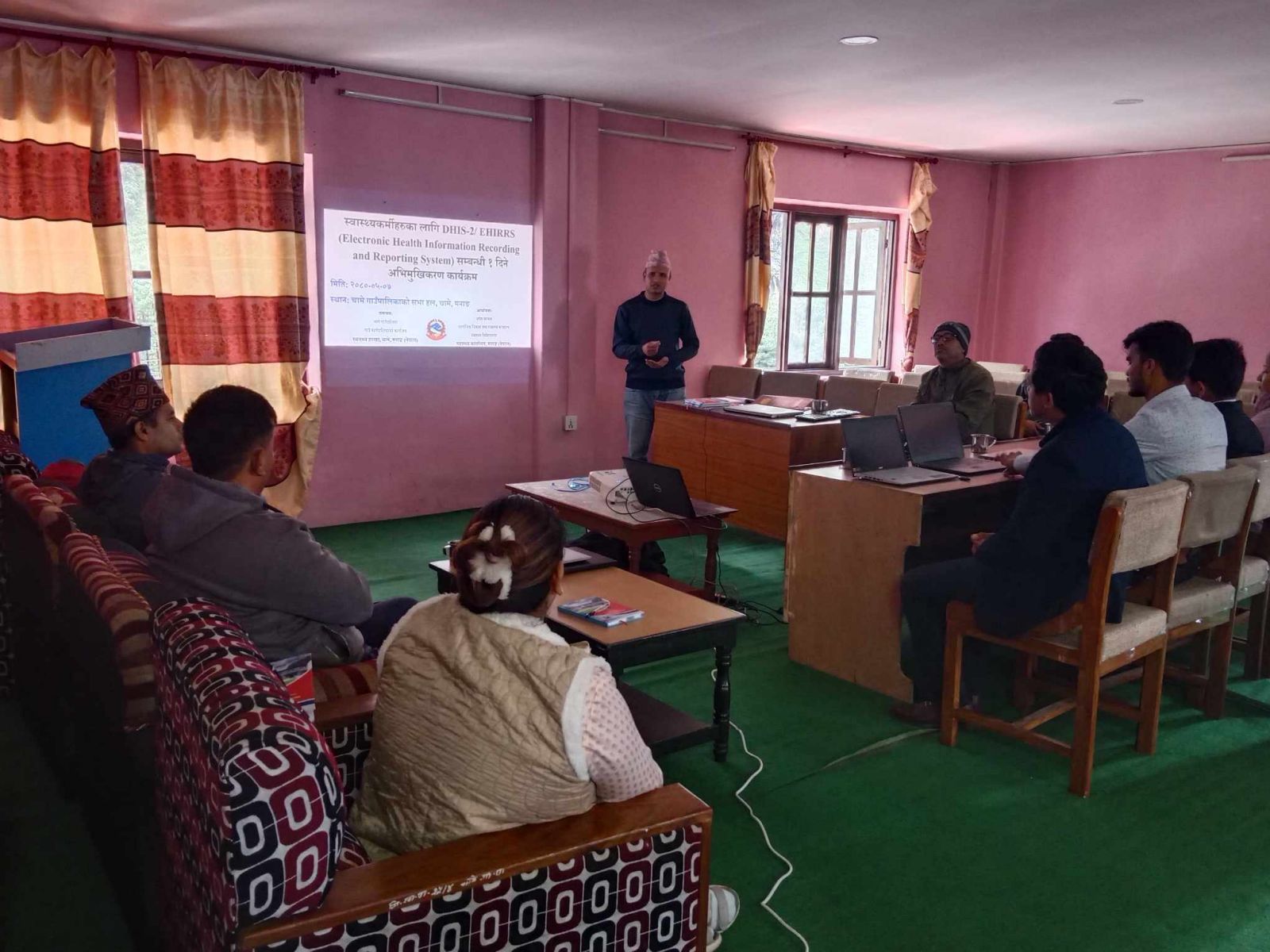 मनांगमा स्वास्थ्य सम्बन्धि अभिलेख तथा प्रतिवेदनको Digitalization सम्बन्धि अभिमुखिकरण कार्यक्रम संचालन ।