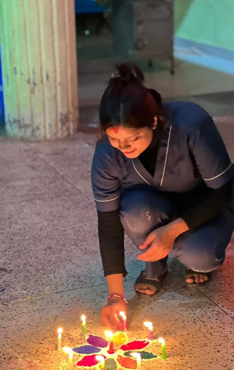 स्याङ्गजा अस्पताल, स्याङ्गजामा दिपावली कार्यक्रम।