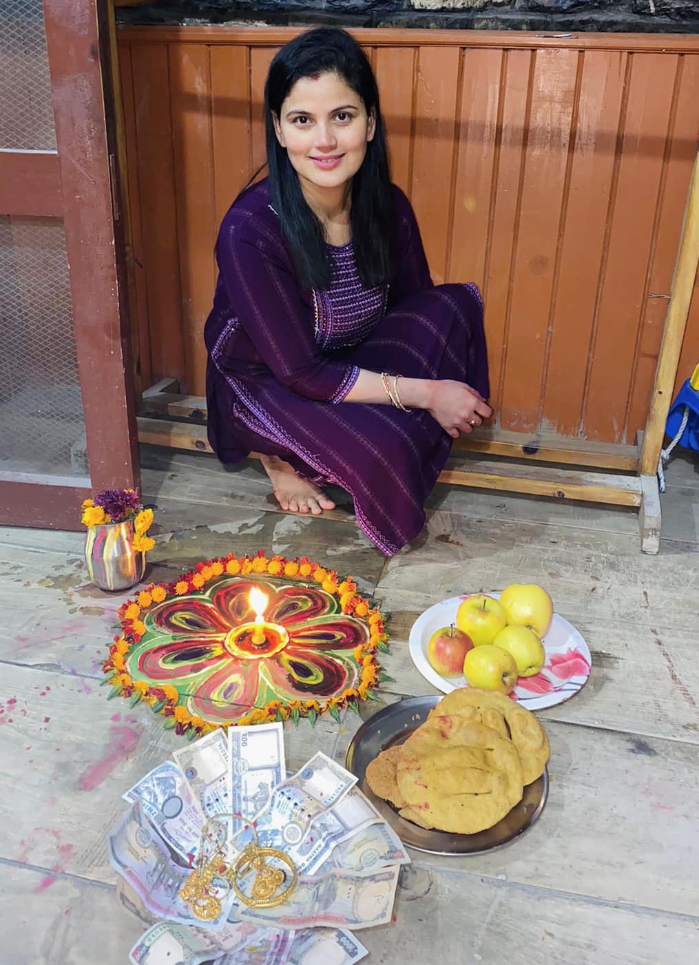 जिल्ला अस्पताल, मुस्ताङ्गमा दिपावली कार्यक्रम।