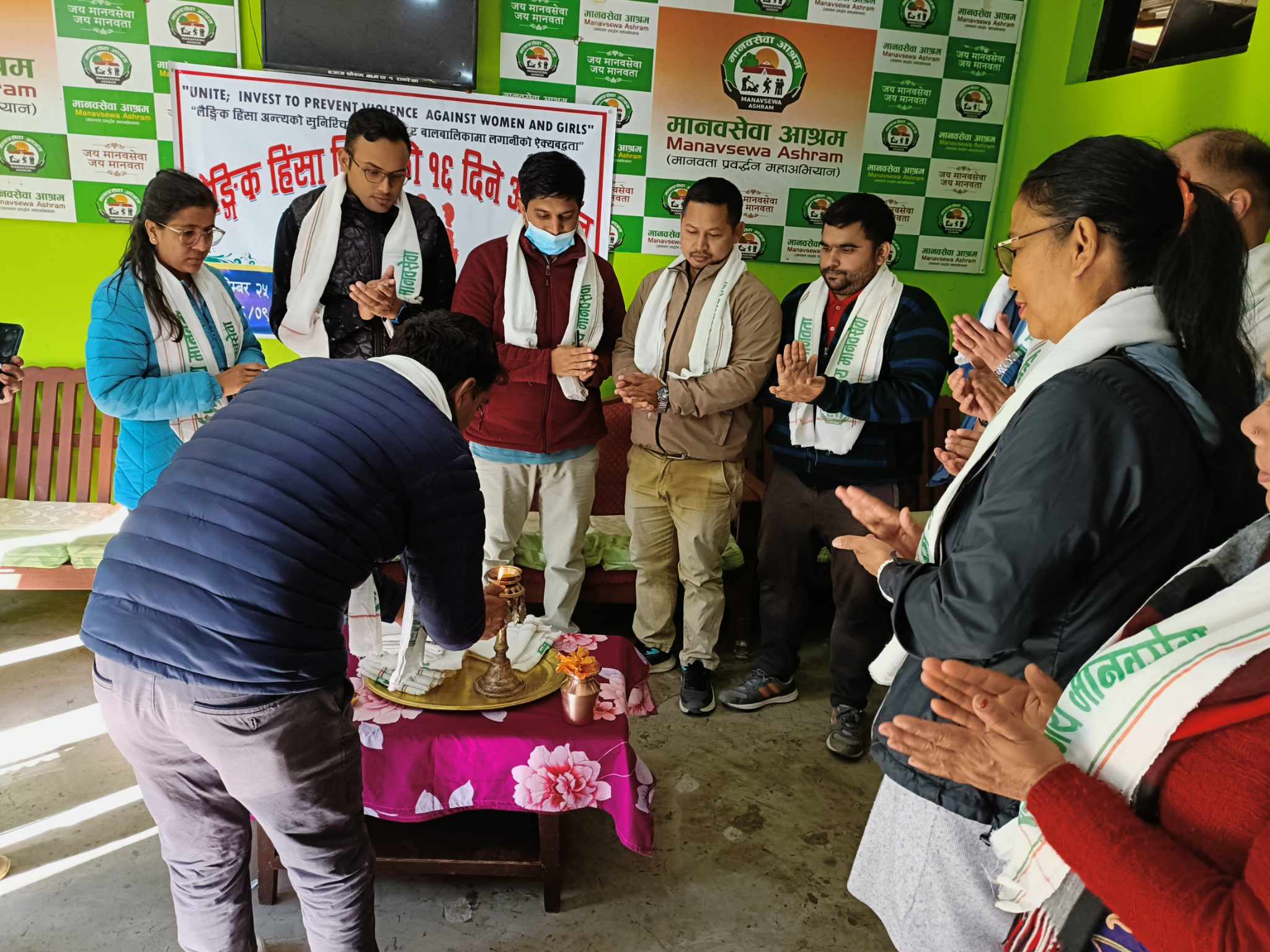 लैङ्गिक हिंसा विरुद्दको १६ दिने अभियानमा निशुल्क स्वास्थ्य परिक्षण कार्यक्रम सम्पन्न।