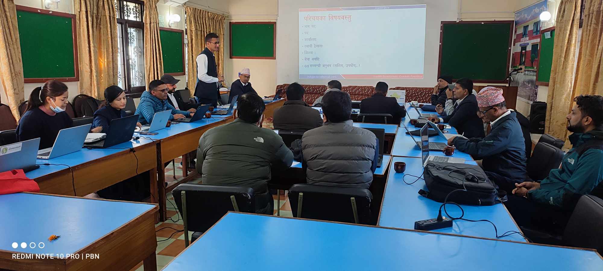 गण्डकी प्रदेशमा तथ्याङ्किय सफट्वयर (GIS) सम्बन्धि तालिम सञ्चालन।