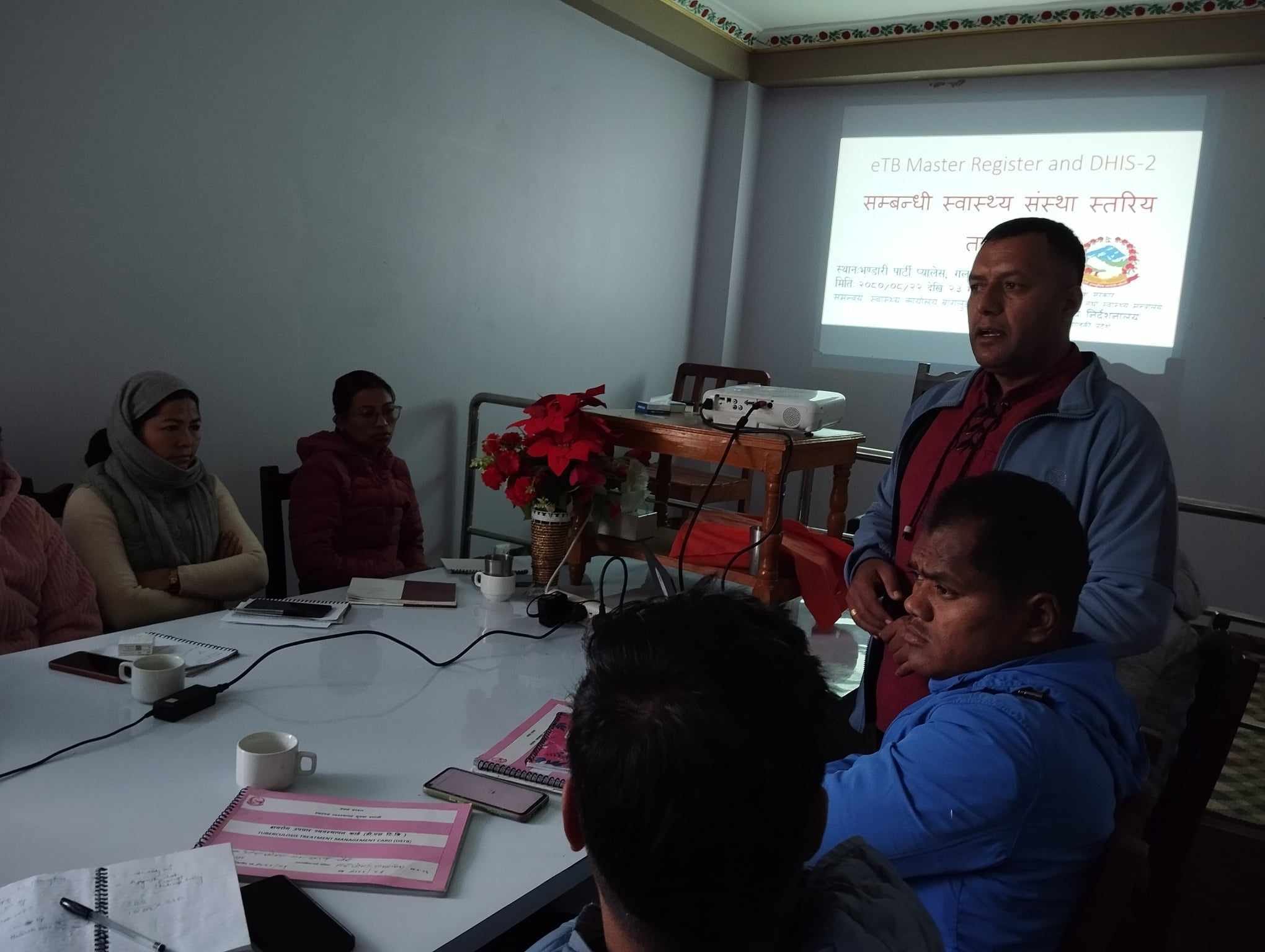 क्षयरोगको ईटिबि मास्टर रजिष्टर सम्बन्धि तालिम सम्पन्न।