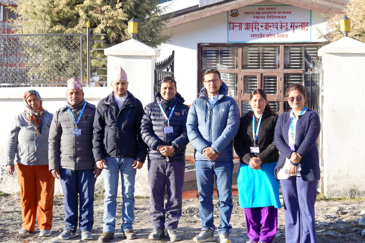 जिल्ला आयुर्वेद स्वास्थ्य केन्द्र, मुस्ताङको न्युनतम सेवा मापदण्ड (MSS) को दोश्रो फलोअप सम्पन्न।