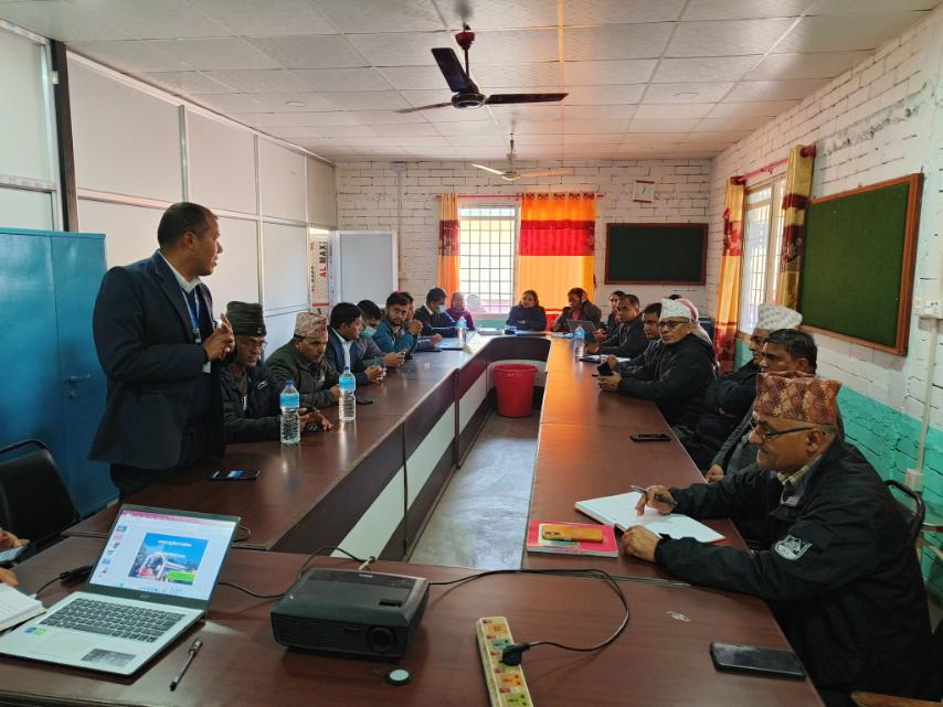 देबचुली नगर अस्पताल, नवलपरासी पूर्वको न्युनतम सेवा मापदण्डको पहिलो लेखाजोखा सम्पन्न।