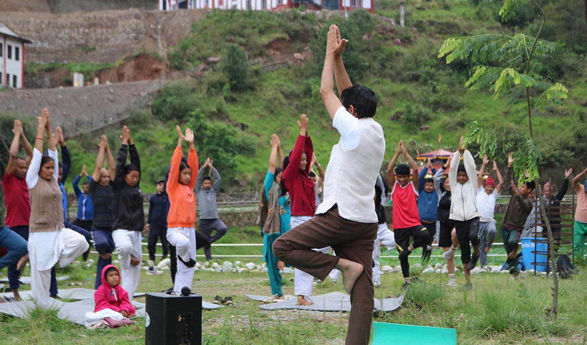 राष्ट्रिय योग दिवसको सन्देश !!!