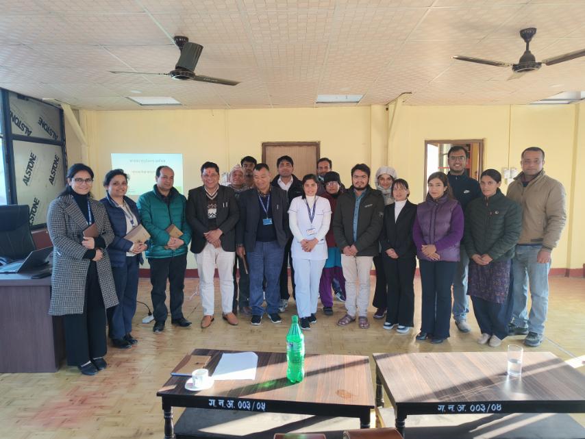 गल्याङ्ग नगर अस्पताल, स्याङ्गजाको न्युनतम सेवा मापदण्डको पहिलो लेखाजोखा सम्पन्न।