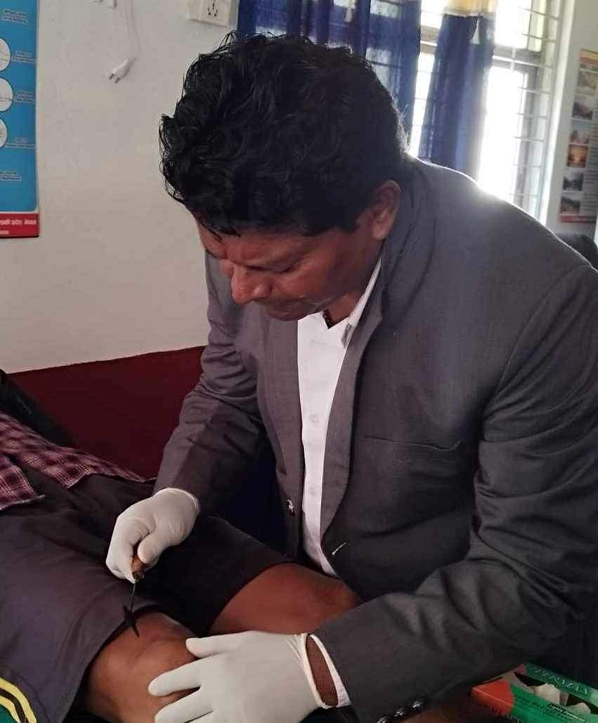 अग्निकर्म सेवा संचालन।