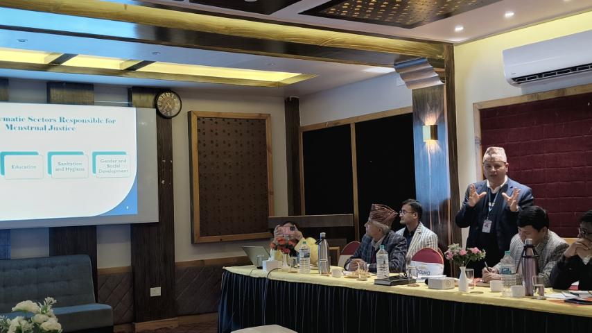 महिनावारी स्वास्थ्य तथा सुरक्षा सम्बन्धी कार्यक्रम सम्पन्न।