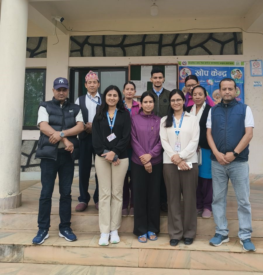 फलेबास नगर अस्पताल, पर्बतको न्युनतम सेवा मापदण्ड कार्यक्रम सम्पन्न।