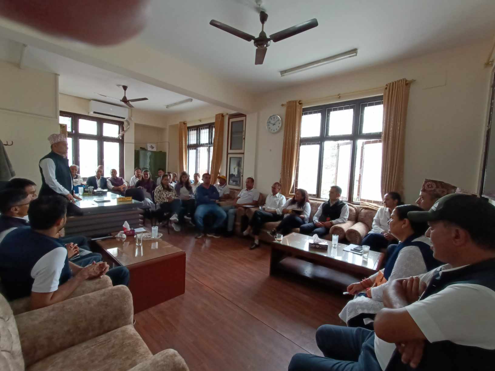 स्वास्थ्य निर्देशानालय, गण्डकी प्रदेशका नियमित मासिक कर्मचारी बैठक सम्पन्न।