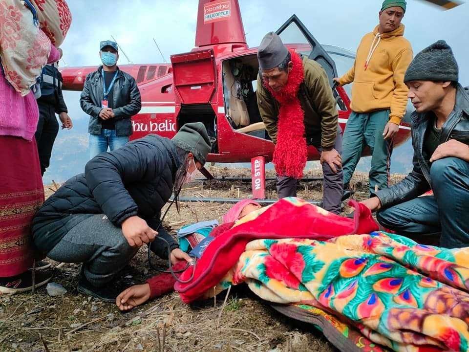 हेली उद्धार @ बाग्लुंग