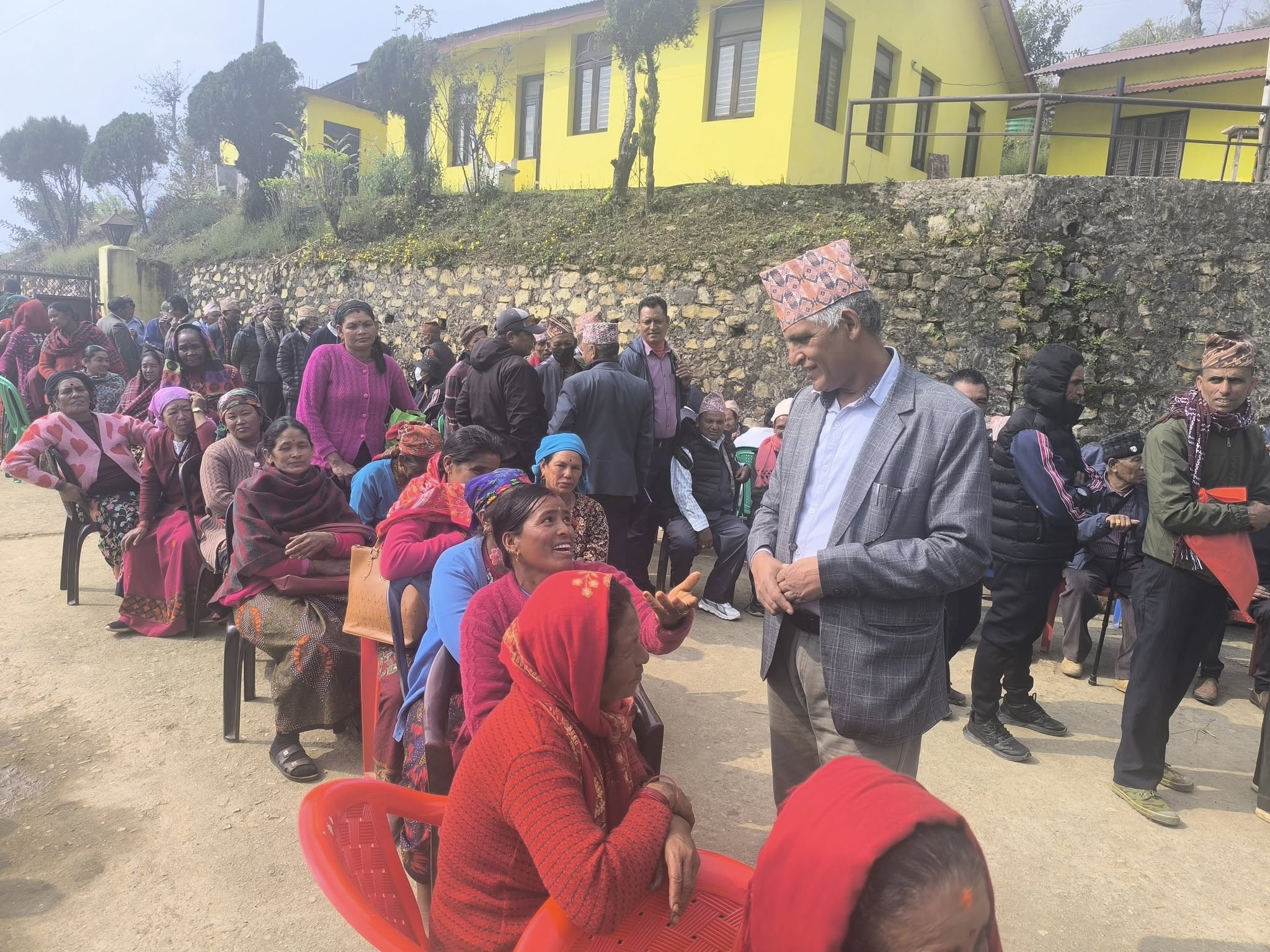 नसर्ने रोगको वृहत स्क्रिनिङ्ग कार्यक्रम @ महाशिला गाउँपालिका, पर्वत