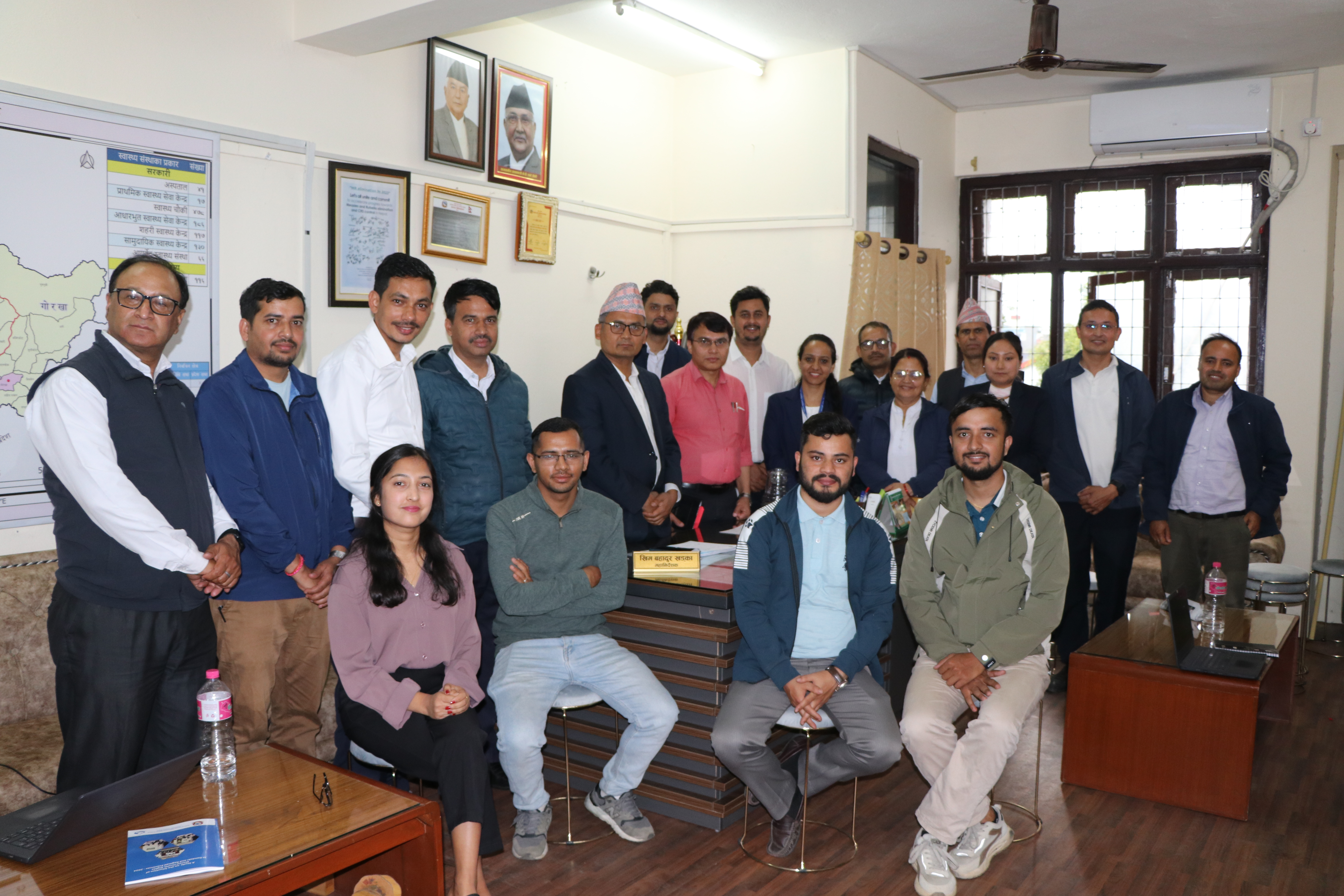 नयाँ वर्ष २०८२ सालको शुभकामना आदान प्रदान कार्यक्रम